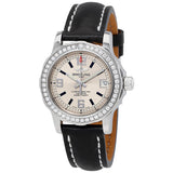 Breitling Colt Lady Silver Dial Diamond Bezel Ladies Watch #A7738753-G744BKLT - Watches of America