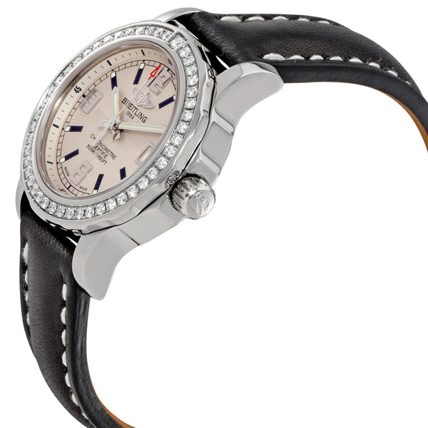 Breitling Colt Lady Silver Dial Diamond Bezel Ladies Watch #A7738753-G744BKLT - Watches of America #2