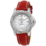 Breitling Colt Mother of Pearl Diamond Dial Ladies Watch #A7438953/A771RDZT - Watches of America