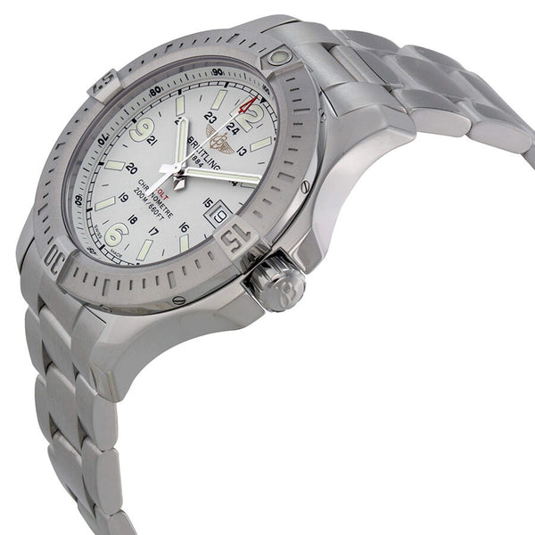 Breitling Colt Silver Dial Stainless Steel Men's Watch A7438811-G792SS #A7438811-G792-173A - Watches of America #2