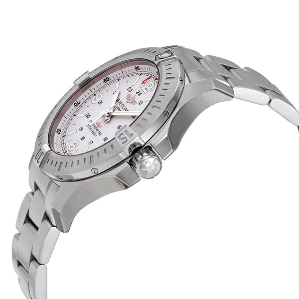Breitling Colt Silver Dial Stainless Steel Men's Watch #A74388111G1A1 - Watches of America #2