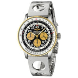 Breitling Cosmonaute Black Dial Steel Air Racer Automatic Men's Watch D22322P6-BA20SS#D22322P6/BA20SS - Watches of America