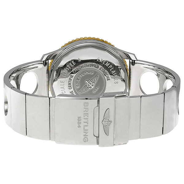 Breitling Cosmonaute Black Dial Steel Air Racer Automatic Men's Watch D22322P6-BA20SS #D22322P6/BA20SS - Watches of America #3