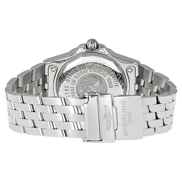 Breitling Galactic 30 Blue Dial Stainless Steel Ladies Watch #A71340L2-C814SS - Watches of America #3