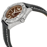 Breitling Galactic 32 Bronze Dial Black Lizard Leather Ladies Watch #A71356L2-Q579BKZT - Watches of America #2