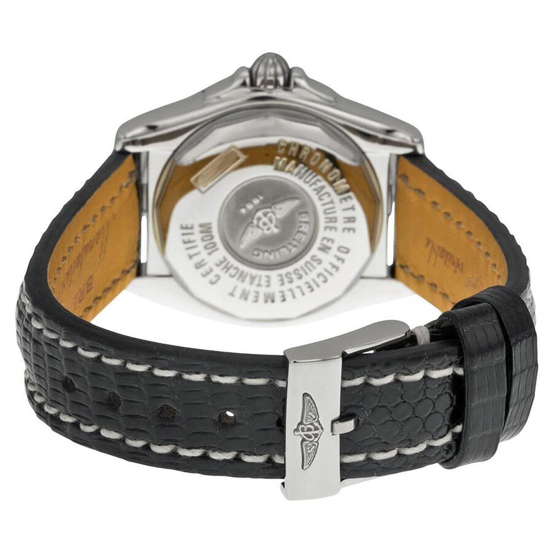 Breitling Galactic 32 Bronze Dial Black Lizard Leather Ladies Watch #A71356L2-Q579BKZT - Watches of America #3