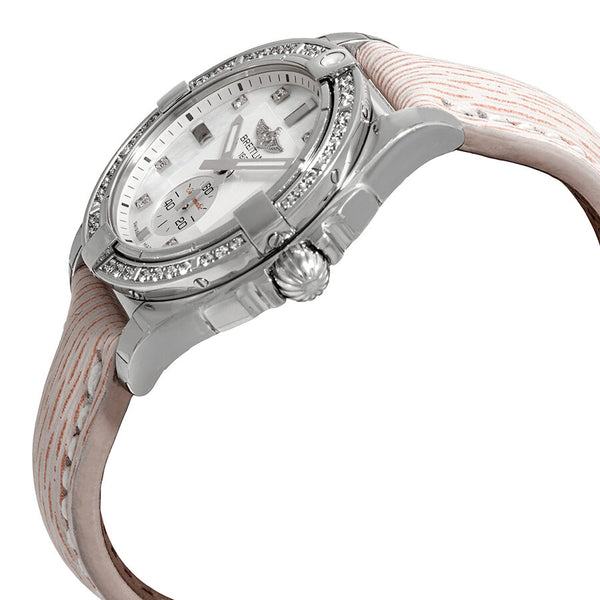 Breitling Galactic 36 Automatic Diamond Dial Pink Sahara Leather Watch A3733053/A717-112ZS#A3733053/A717-239X-A16BA.1 - Watches of America #2