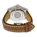 Breitling Galactic 36 Automatic Silver Dial Brown Lizard Leather Unisex Watch #A3733012-G706BRZT - Watches of America #3
