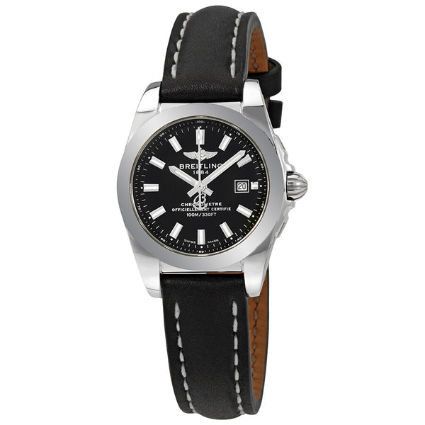 Breitling Galactic Black Dial Ladies Watch W7234812/BE49-477X#W7234812-BE49-477X-A12BA.1 - Watches of America