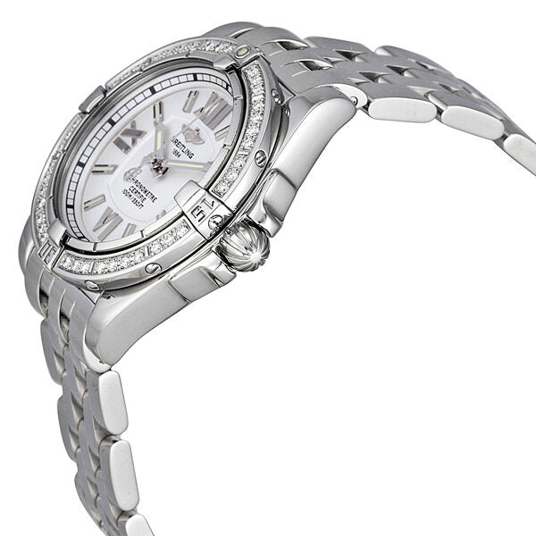 Breitling Galactic Silver Dial Diamond Ladies Watch A7135653-G649SS#A7135653/G649SS - Watches of America #2