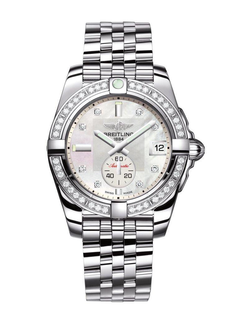 Breitling Galatic 36 Automatic Ladies Watch #A37330531A1A1 - Watches of America