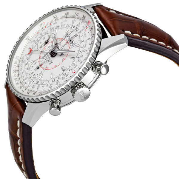 Breitling Montbrilliant Datora Chronograph Brown Strap Men's Watch A2133012-G518BRCD #A2133012/G518 - Watches of America #2