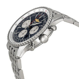 Breitling Navitimer 01 Chronograph Black Dial Men's Watch AB012012-BB01SS #AB012012-BB01-447A - Watches of America #2