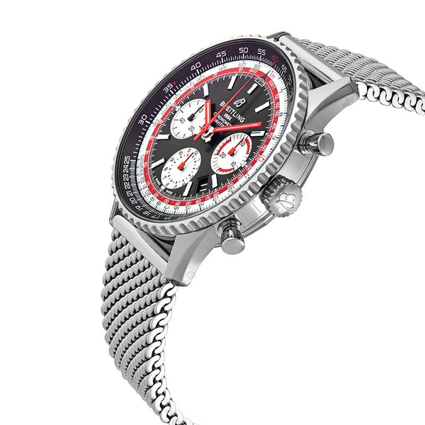 Breitling Navitimer 1 Automatic Swissair Special Edition Black Dial Men's Watch #AB01211B1B1A1 - Watches of America #2