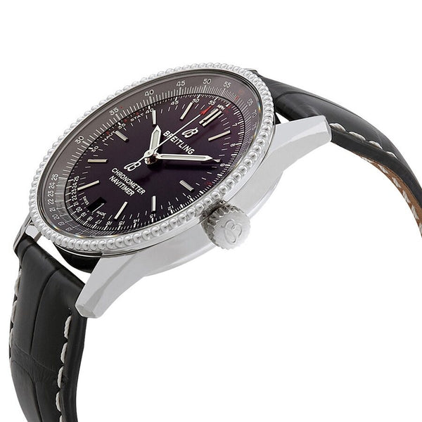 Breitling Navitimer 1 Automatic Chronometer Black Dial Men's 5.3 -6.3 Inches Watch #A17325241B1P1 - Watches of America #2