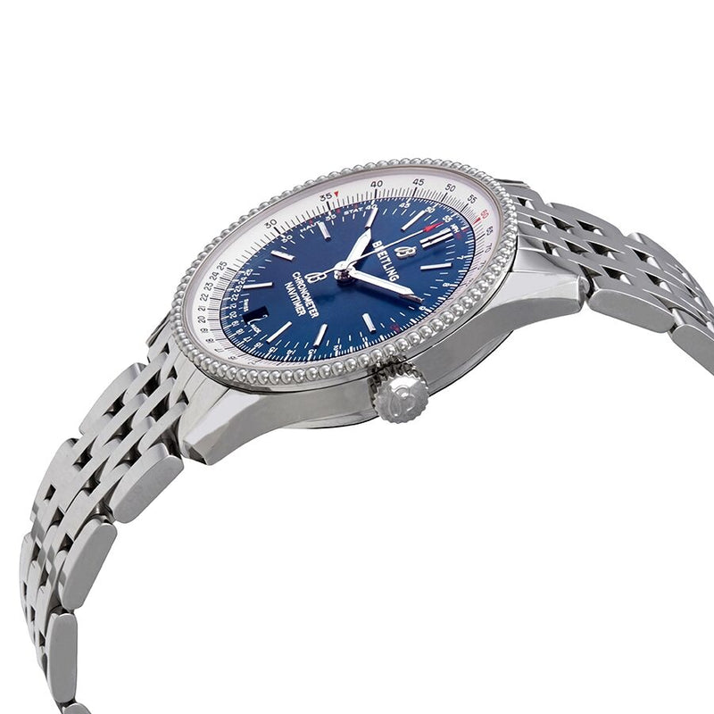 Breitling Navitimer 1 Automatic Chronometer Blue Dial Men's 5.3 -6.3 Inches Watch #A17325211C1A1 - Watches of America #2