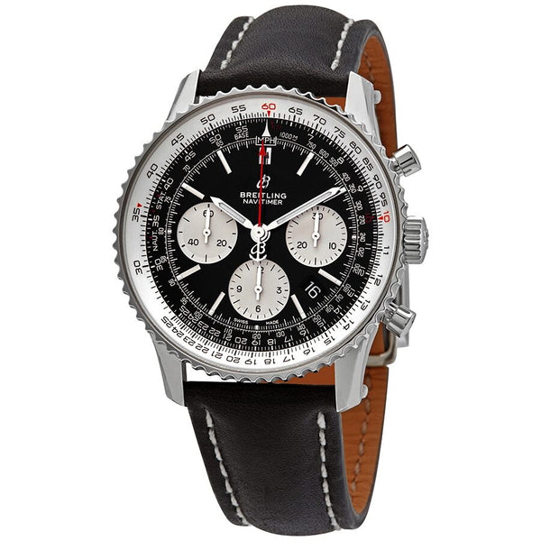 Breitling Navitimer 1 Chronograph Automatic Black Dial Men's Watch #AB0121211B1X2 - Watches of America
