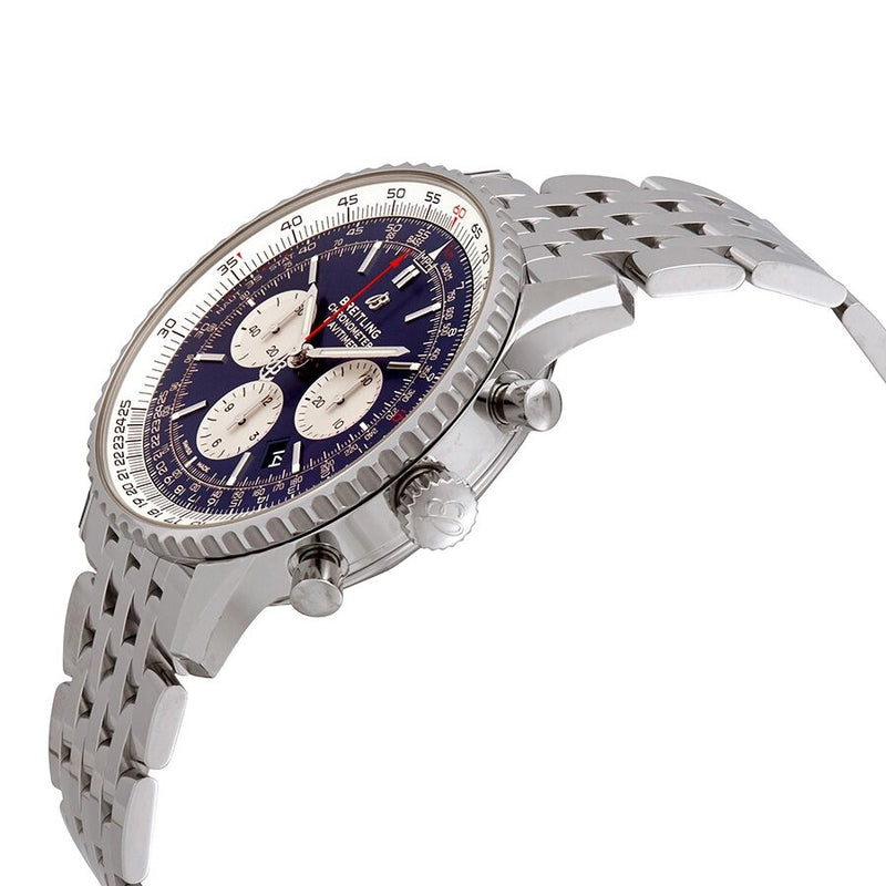 Breitling Navitimer 1 Chronograph Automatic Chronometer Aurora Blue Dial Men's Watch #AB0127211C1A1 - Watches of America #2