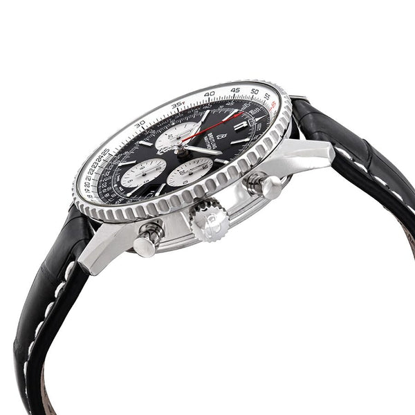 Breitling Navitimer Chronograph Automatic Chronometer 43 mm Alligator Men's Watch #AB0121211B1P1 - Watches of America #2