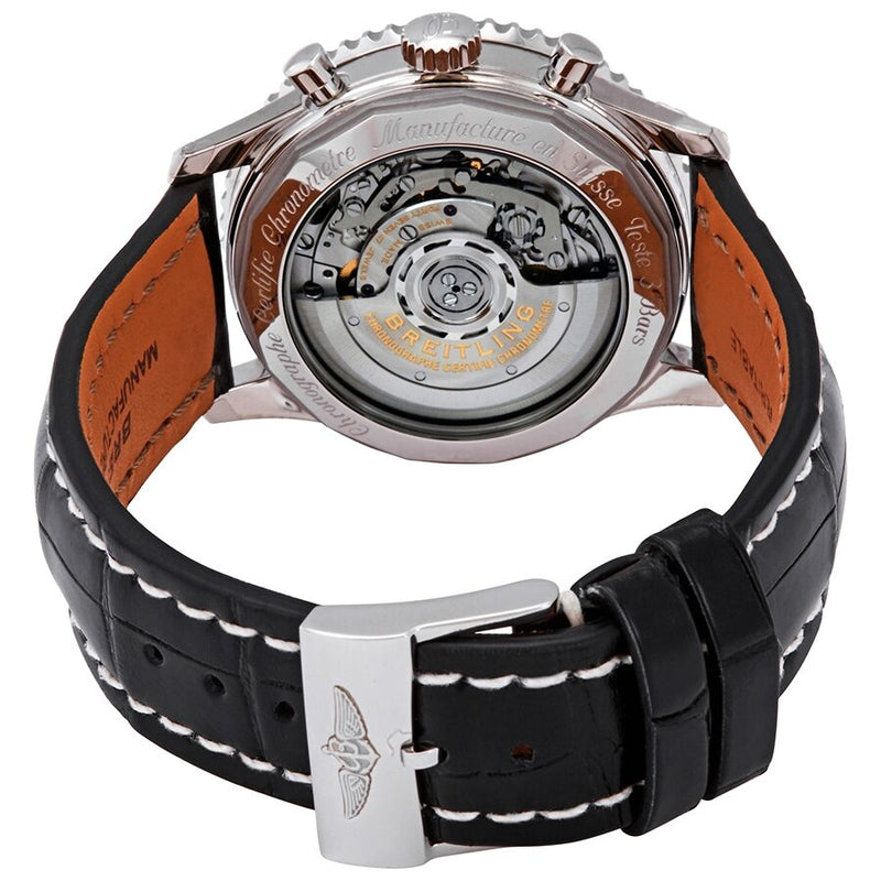 Breitling Navitimer Chronograph Automatic Chronometer 43 mm Alligator Men's Watch #AB0121211B1P1 - Watches of America #3