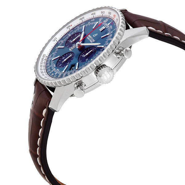 Breitling Navitimer 1 Chronograph Automatic Chronometer Blue Dial Men's Watch #AB0121211C1P2 - Watches of America #2