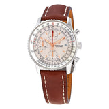 Breitling Navitimer 1 Chronograph Automatic Silver Dial Men's Watch #A13324121G1X3 - Watches of America