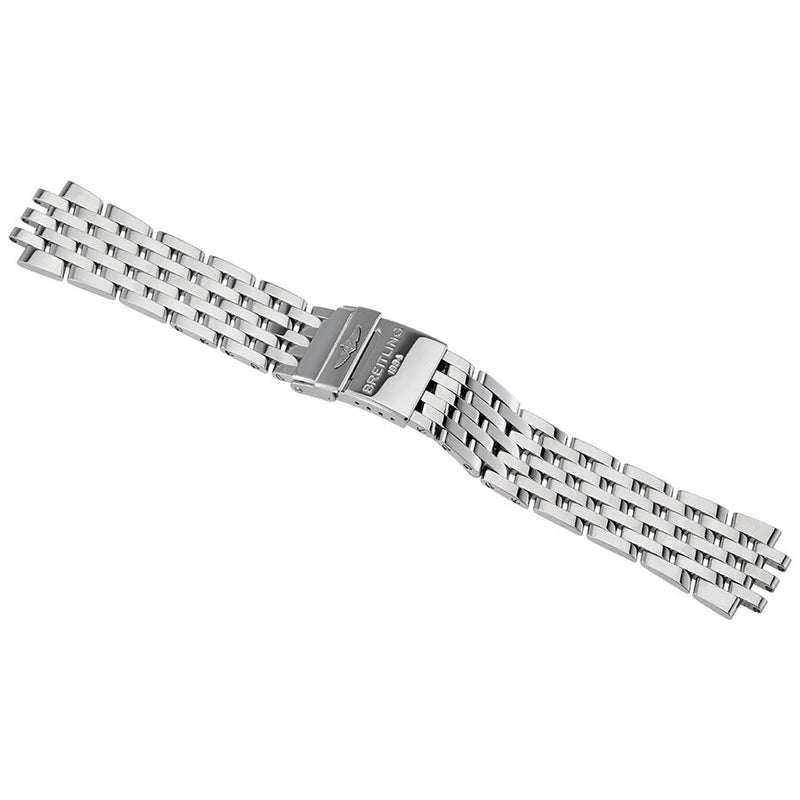 Breitling Navitimer 20-22 mm Stainless Steel Bracelet#441A - Watches of America
