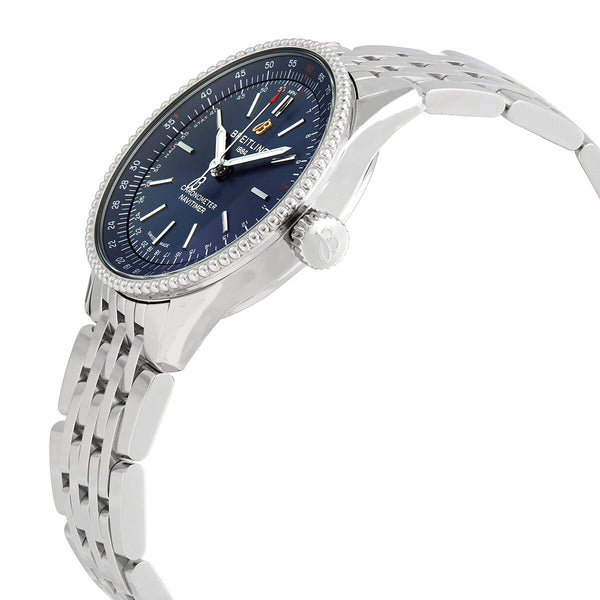 Breitling Navitimer 35 Automatic Blue Dial Ladies Watch #A17395161C1A1 - Watches of America #2