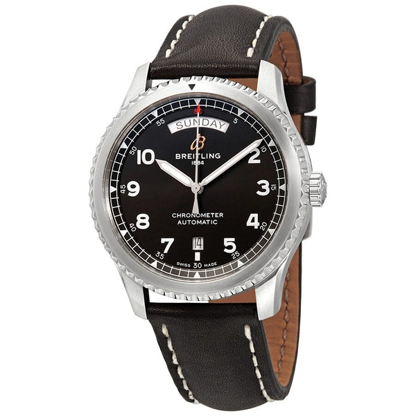 Breitling Navitimer 8 Automatic Chronometer Black Dial Men's Watch #A45330101B1X1 - Watches of America