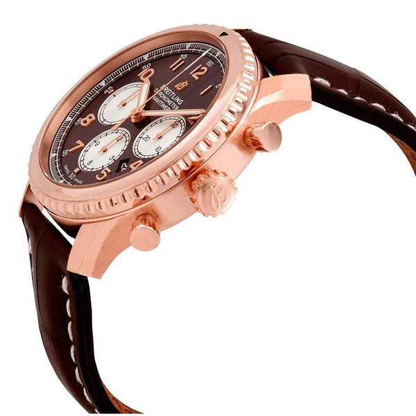 Breitling Navitimer 8 Chronograph Automatic Chronometer 18kt Rose Gold Men's Watch #RB0117131Q1P1 - Watches of America #2
