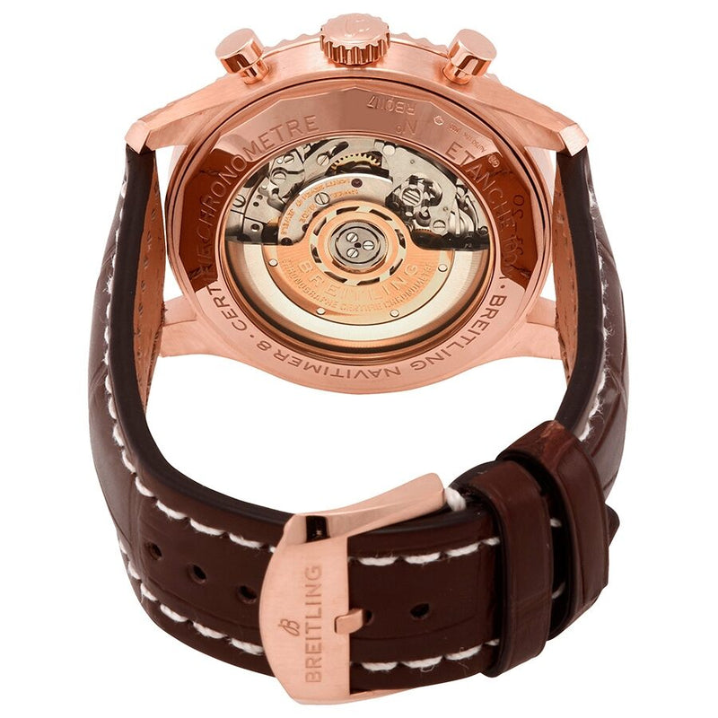 Breitling Navitimer 8 Chronograph Automatic Chronometer 18kt Rose Gold Men's Watch #RB0117131Q1P1 - Watches of America #3