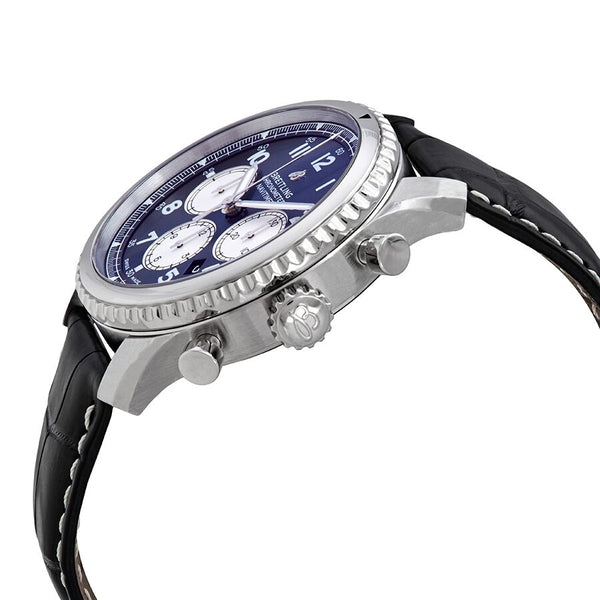 Breitling Navitimer 8 Chronograph Automatic Chronometer Blue Dial 43 mm Men's Watch #AB0117131C1P1 - Watches of America #2