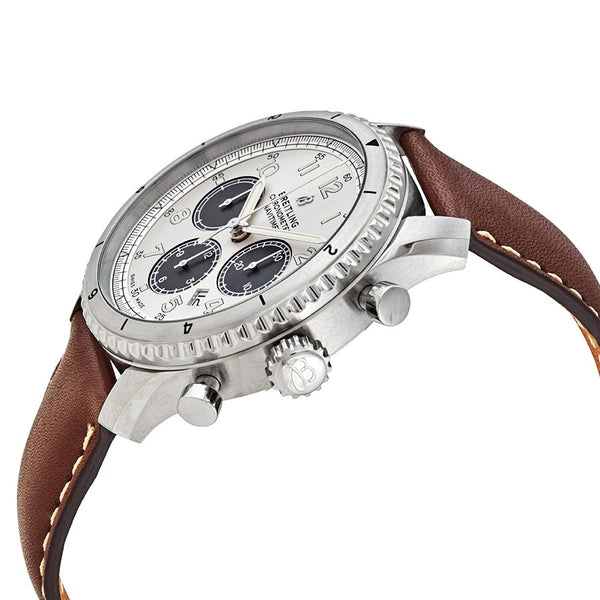 Breitling Navitimer 8 Chronograph Automatic Silver Dial Men's Watch #AB01171A1G1X1 - Watches of America #2