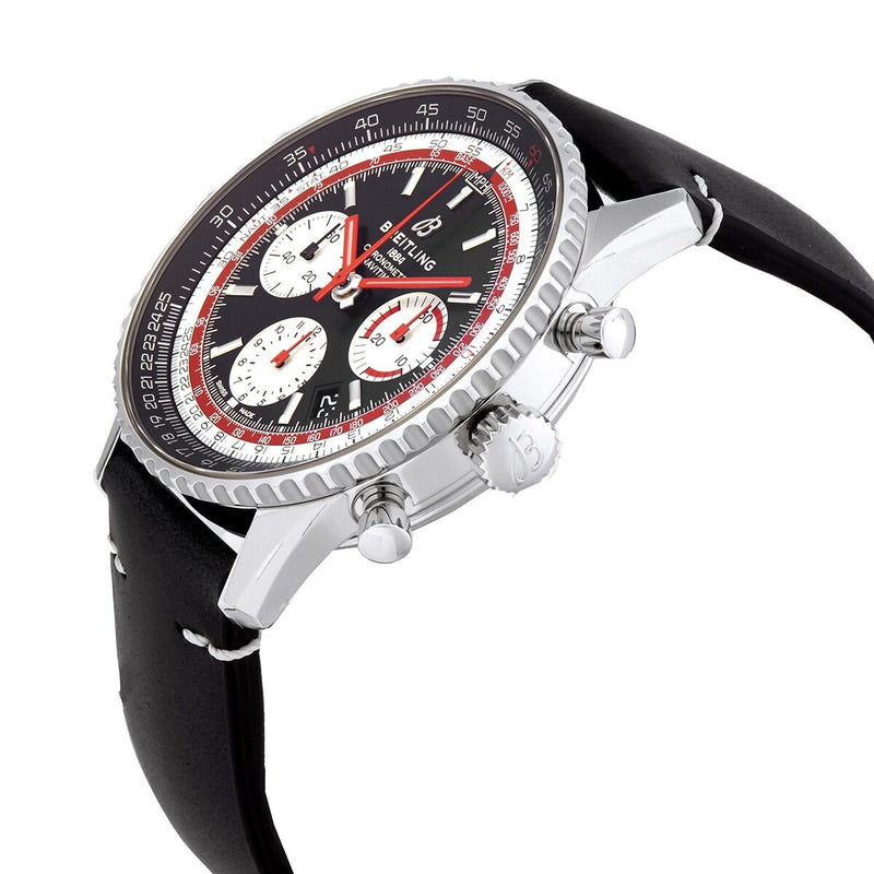 Breitling Navitimer B01 Chronograph Automatic Black Dial Men's Watch #AB01211B1B1X1 - Watches of America #2