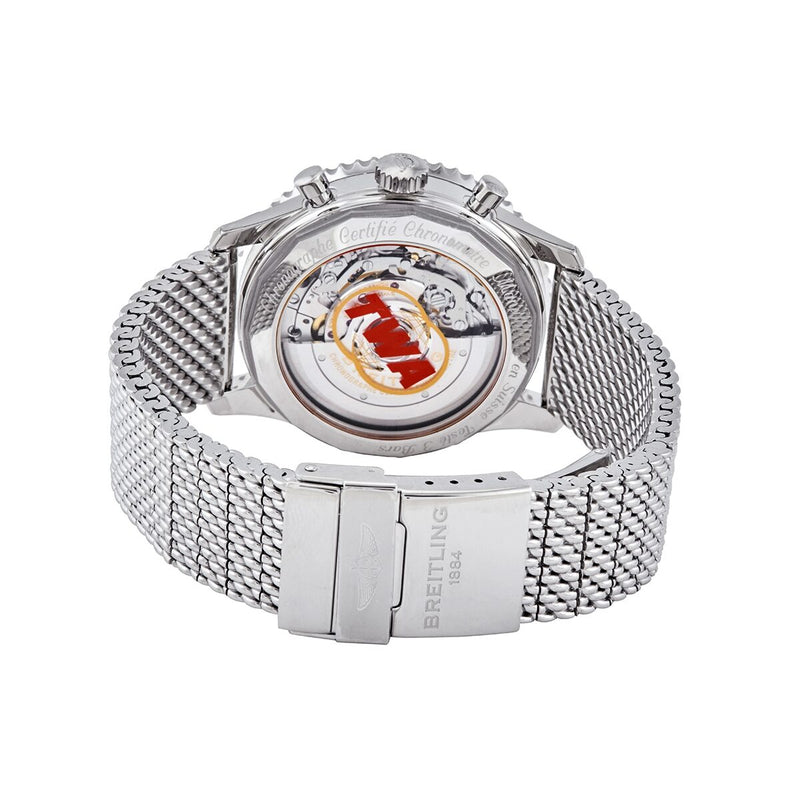 Breitling Navitimer Chronograph Automatic Chronometer Silver Dial Men's Watch #AB01219A1G1A1 - Watches of America #3