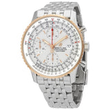 Breitling Navitimer Chronograph Automatic Chronometer Silver Dial Men's Watch #U13324211G1A1 - Watches of America