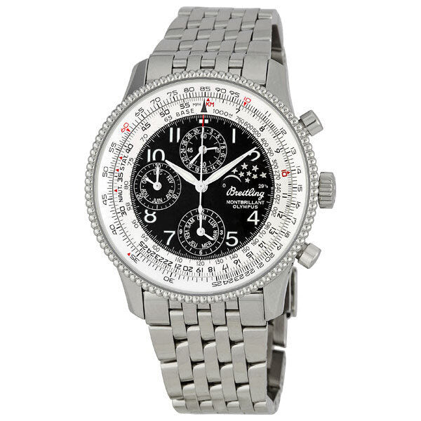Breitling Navitimer Montbrillant Olympus Men's Watch A1935012-B774SS#A1935012-B774-442A - Watches of America