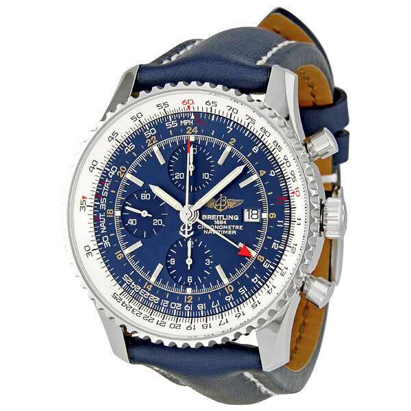 Breitling Navitimer World Chronograph Men's Watch A2432212-C651BLLT#A2432212-C651-101X-A20BA.1 - Watches of America