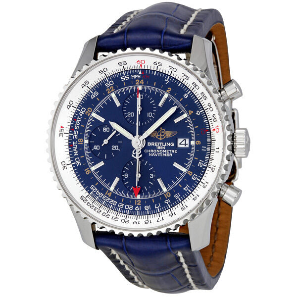 Breitling Navitimer World Chronograph Men's Watch A2432212-C651BLCD#A2432212-C651-747P-A20D.1 - Watches of America
