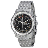 Breitling Navitimer World Black Dial Men's Watch A2432212-B726SS#A2432212-B726-453A - Watches of America