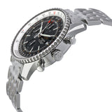Breitling Navitimer World Black Dial Men's Watch A2432212-B726SS #A2432212-B726-453A - Watches of America #2