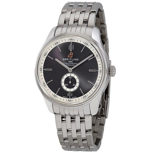 Breitling Premier Automatic Chronometer Anthracite Dial Men's Watch #A37340351B1A1 - Watches of America