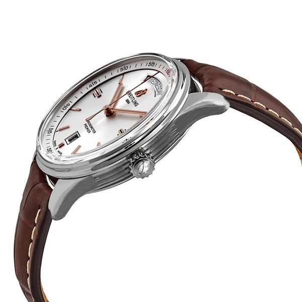 Breitling Premier Automatic Chronometer Silver Dial Men's Watch #A45340211G1P1 - Watches of America #2