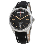 Breitling Premier Automatic Day and Date Chronometer Black Dial Watch #A45340241B1X4 - Watches of America