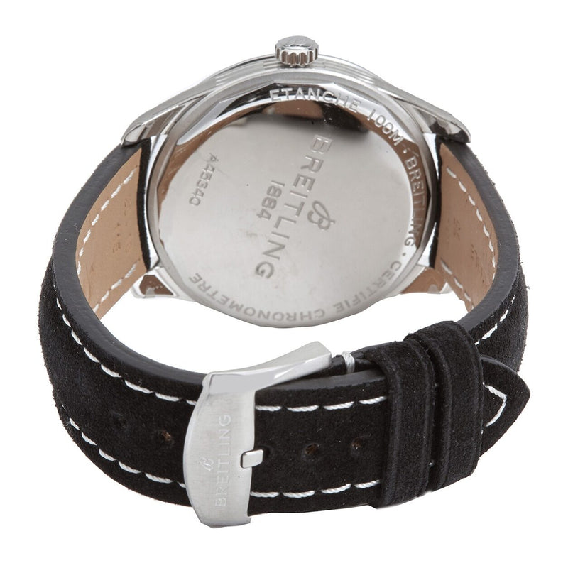 Breitling Premier Automatic Day and Date Chronometer Black Dial Watch #A45340241B1X4 - Watches of America #3