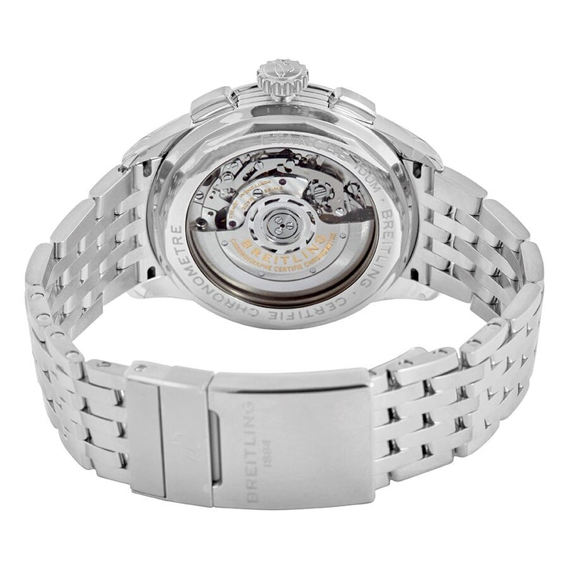 Breitling Premier B01 Chronograph Automatic Chronometer Blue Dial Men's Watch #AB0118221C1A1 - Watches of America #3