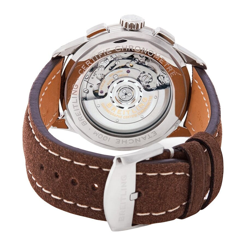 Breitling Premier B01 Chronograph Automatic Chronometer Blue Dial Men's Watch #AB0118A61C1X3 - Watches of America #3