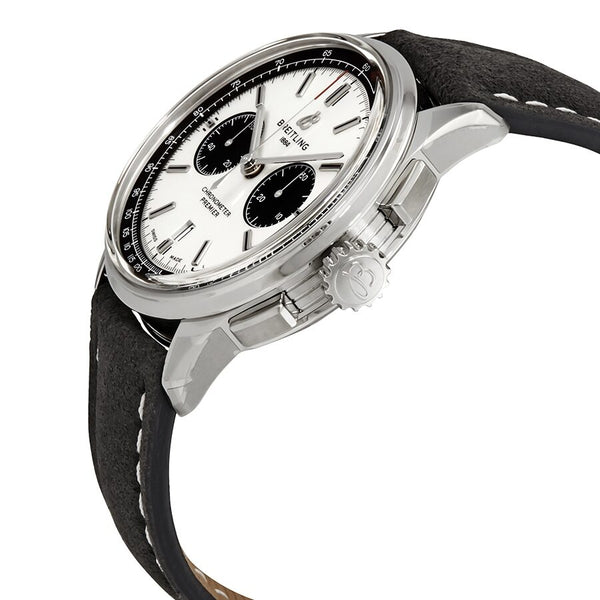 Breitling Premier Chronograph Automatic Silver Dial Men's Watch #AB0118221G1X2 - Watches of America #2