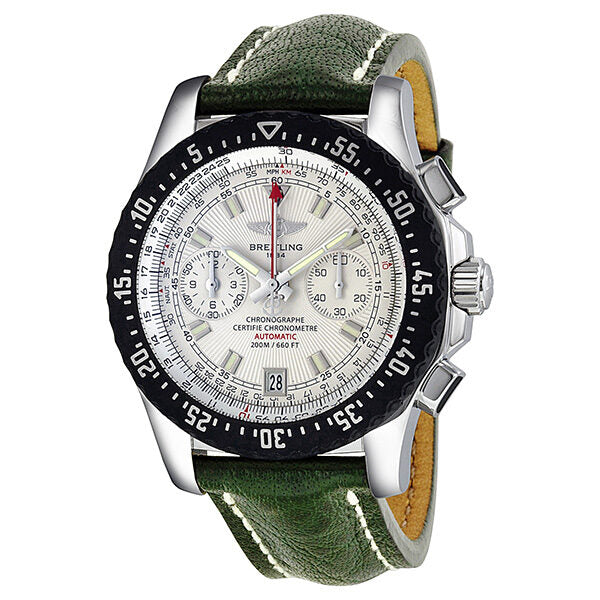 Breitling Skyracer Raven Chronograph Automatic Silver Dial Men's Watch A2736434-G615#A2736434-G615GRLT - Watches of America