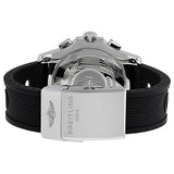 Breitling Skyracer Raven Silver Dial Chronograph Black Rubber Men's Watch #A2736434-G615BKOR - Watches of America #3